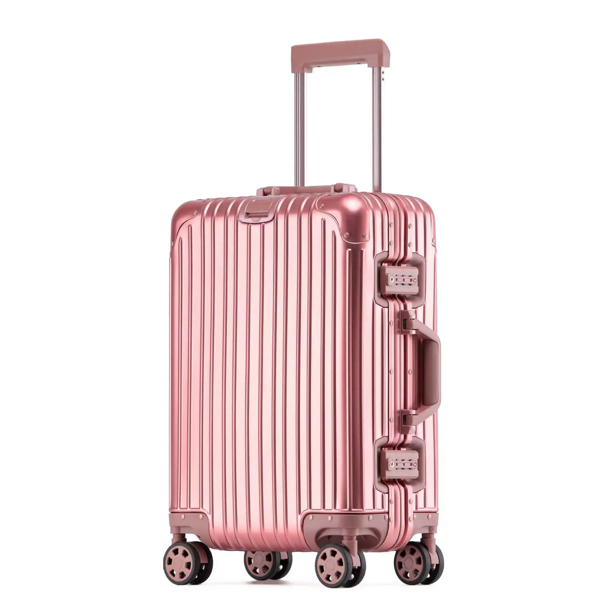 Unisex Durable Hard Shell Travel Luggage with Spinner Wheels