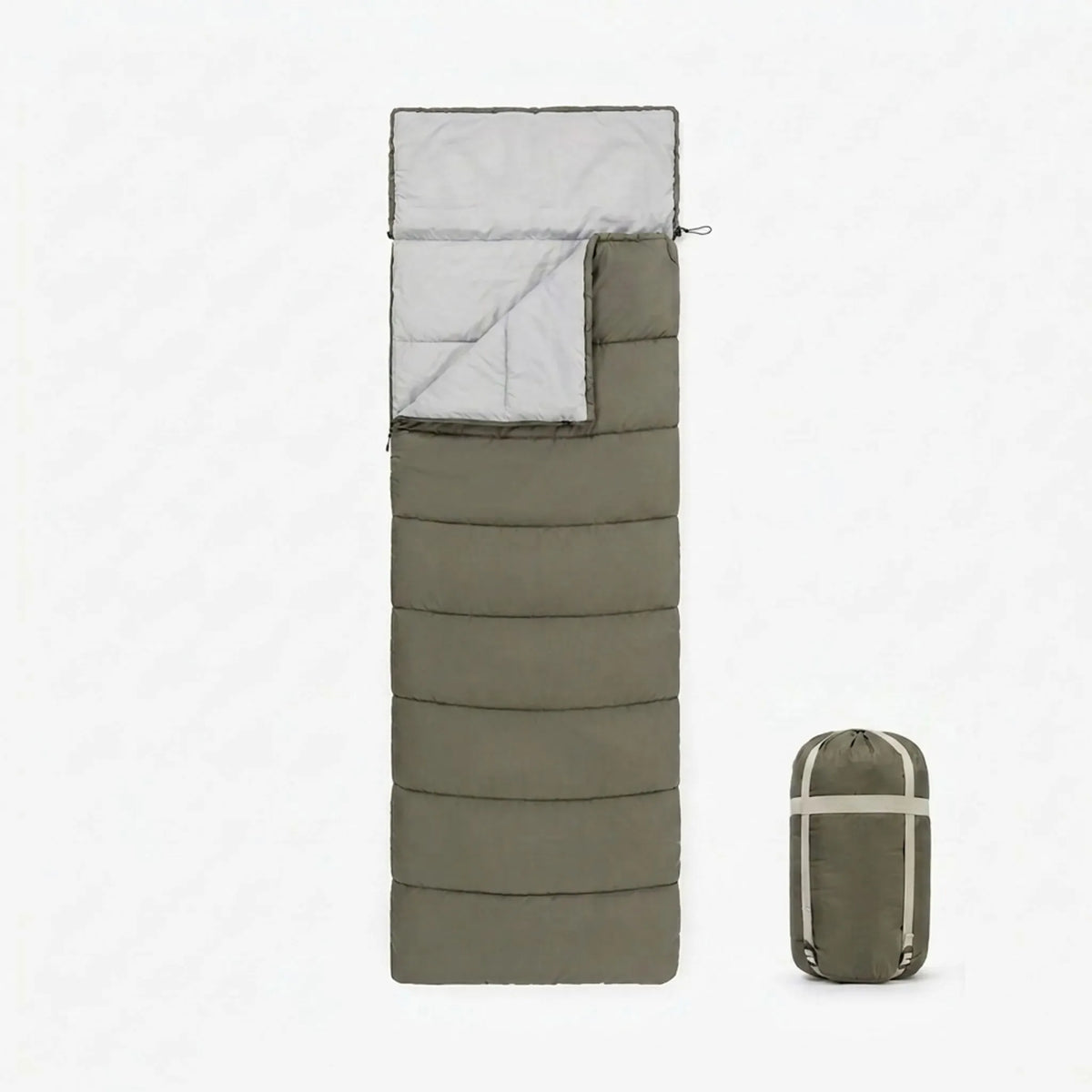 Unisex Envelope Sleeping Bag for Camping & Hiking