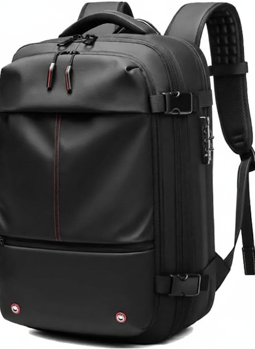 Unisex Expandable Travel Backpack with Anti-Theft and Smart Storage