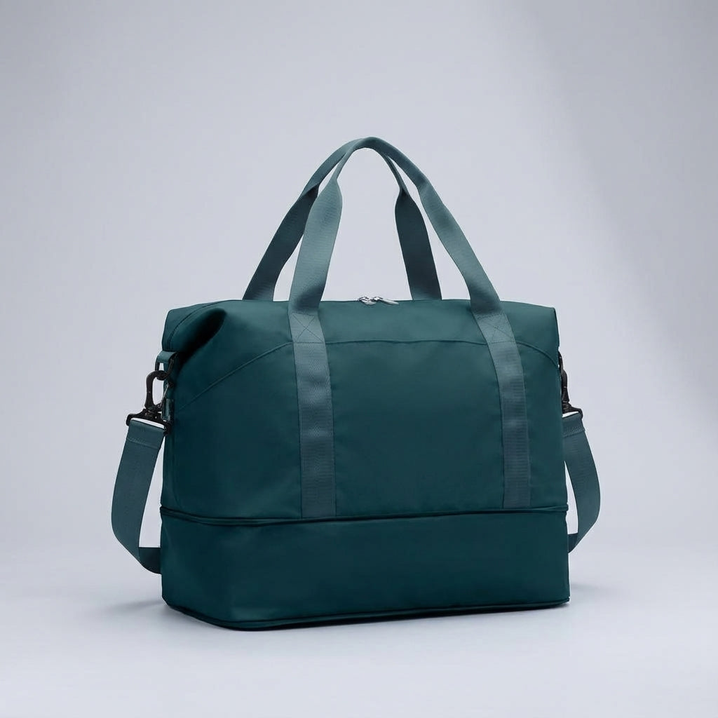 Unisex Expandable Travel Bag with Waterproof Compartment