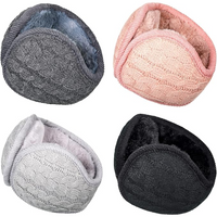 Unisex Foldable Earmuffs – Pack of 4