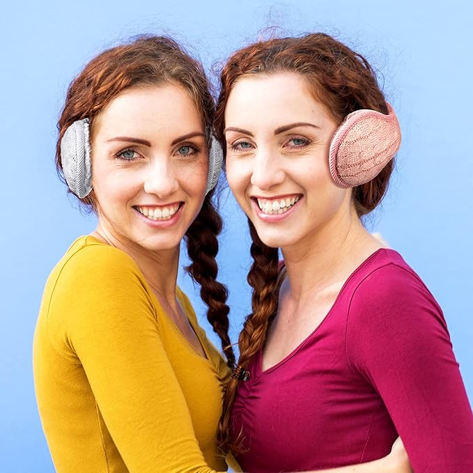 Unisex Foldable Earmuffs – Pack of 4