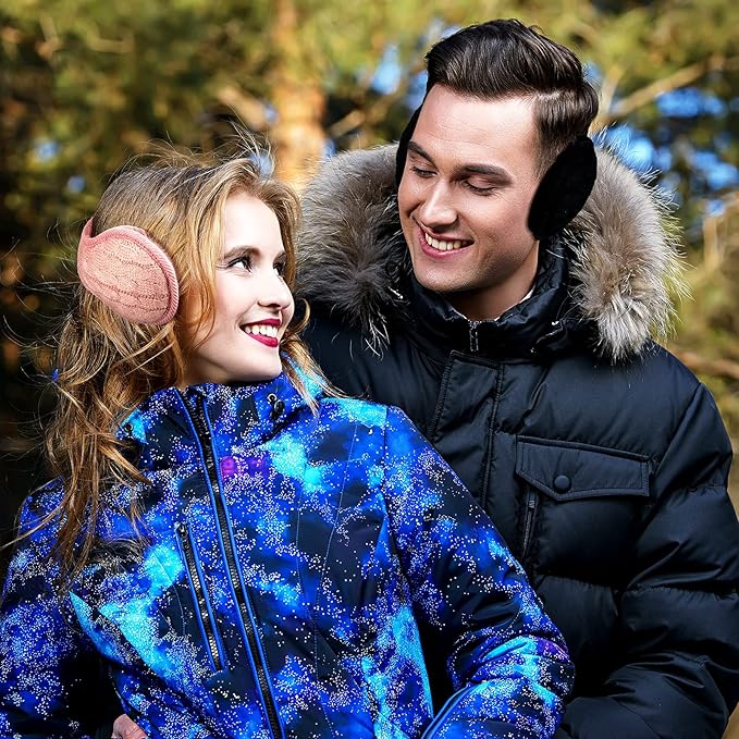 Unisex Foldable Earmuffs – Pack of 4