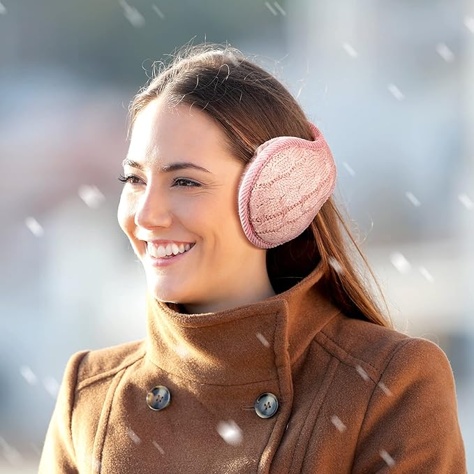 Unisex Foldable Earmuffs – Pack of 4
