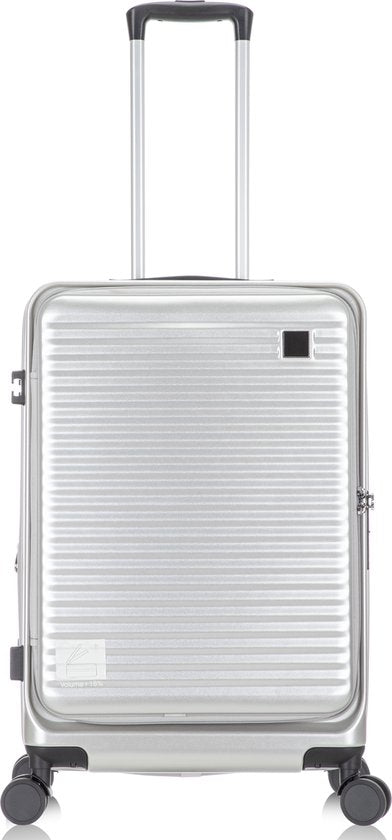 Unisex Hardshell Suitcase with Laptop Compartment for Safe Travel