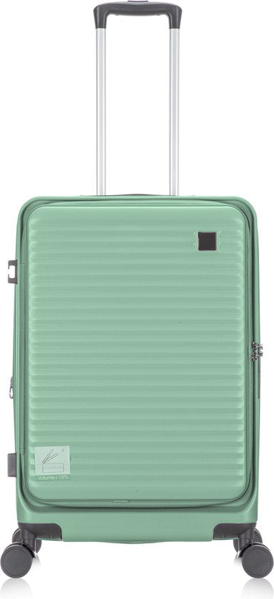 Unisex Hardshell Suitcase with Laptop Compartment for Safe Travel