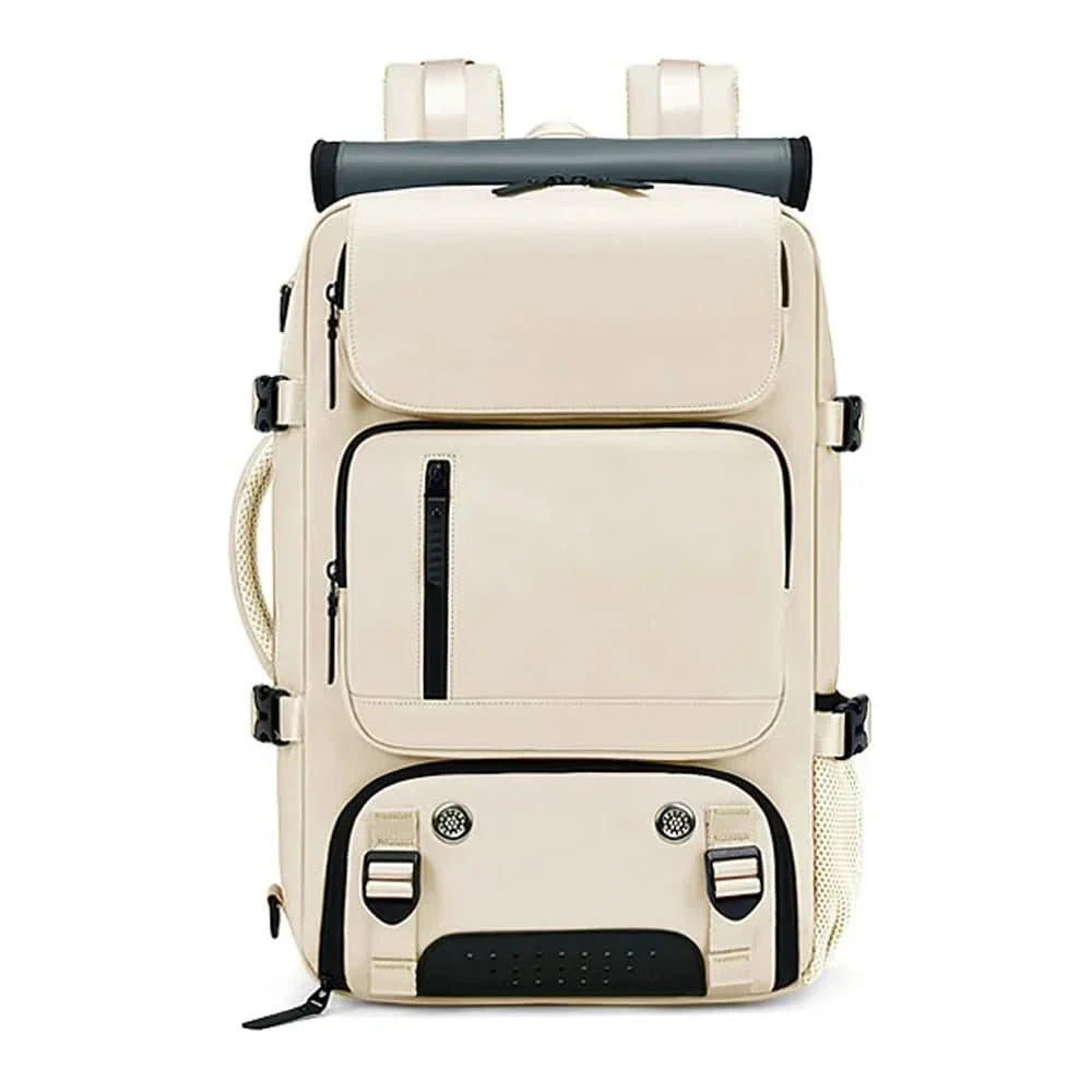 Unisex Large Waterproof Travel Backpack with USB Charging Port