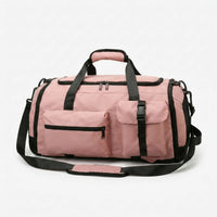 Unisex Multi-Pocket Convertible Sports Duffel Bag