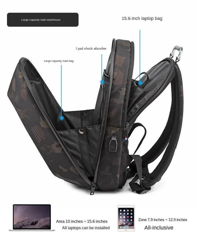 Unisex Outdoor Music Box Travel Backpack