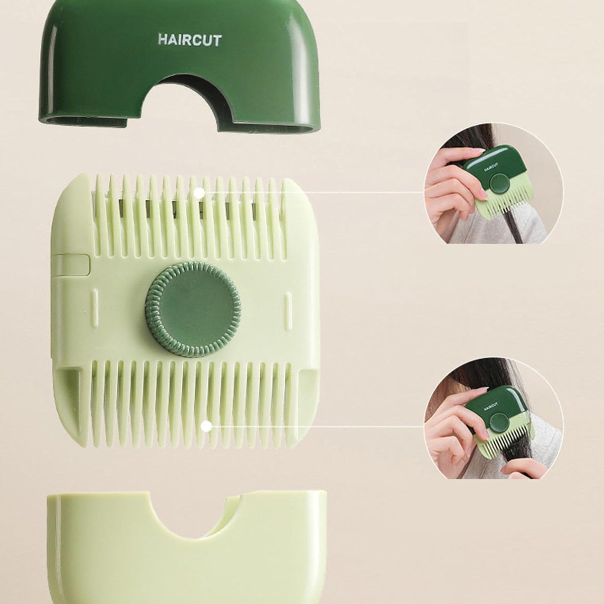 Unisex Precision Hair Trimmer for Safe Styling