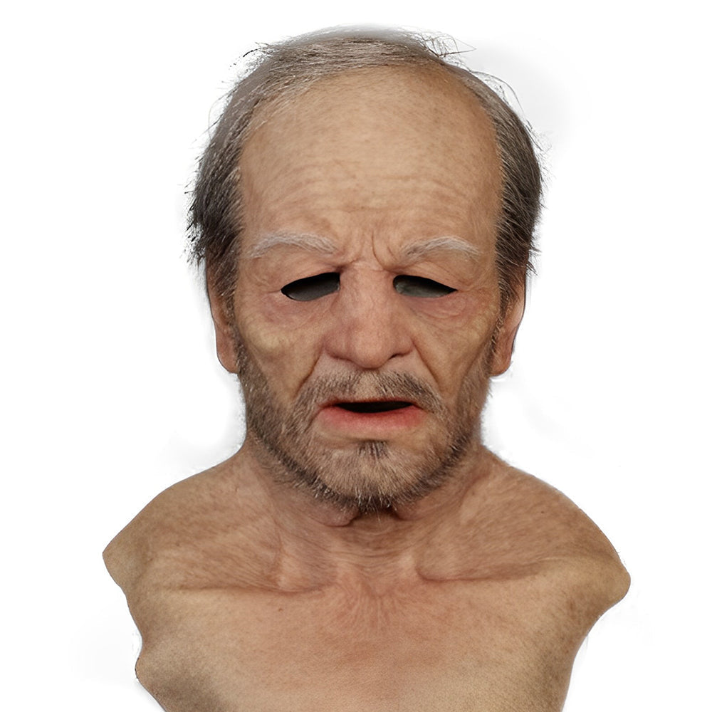 Unisex Realistic Face Mask for Halloween and Cosplay