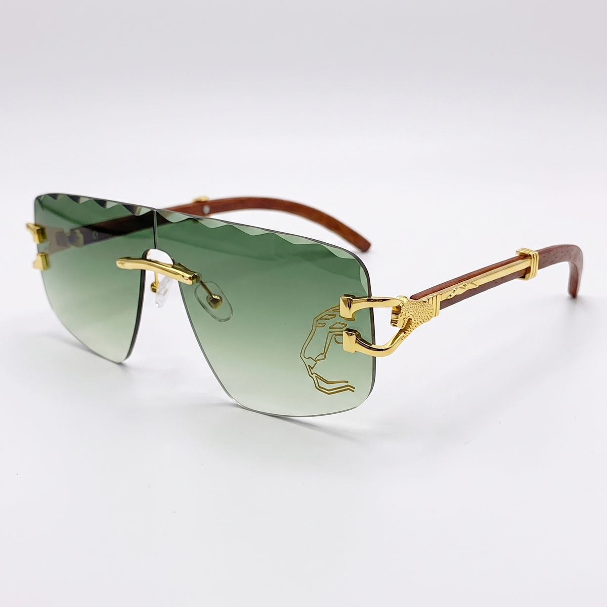 Unisex Rimless UV Protection Sunglasses