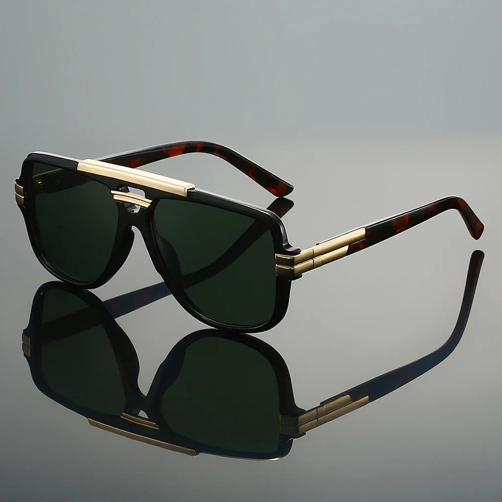 Unisex Sculpted Design Sunglasses