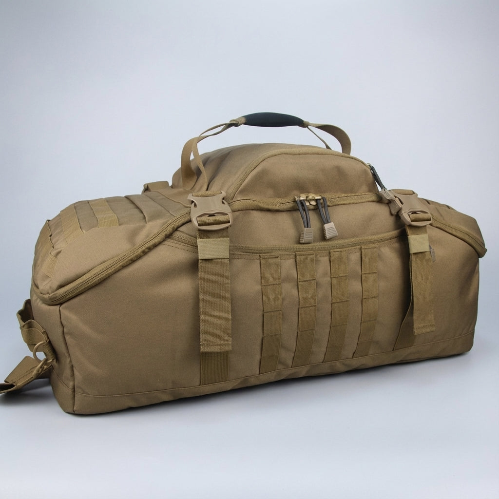 Unisex Travel Bag with MOLLE Attachment – Flexible & Robust