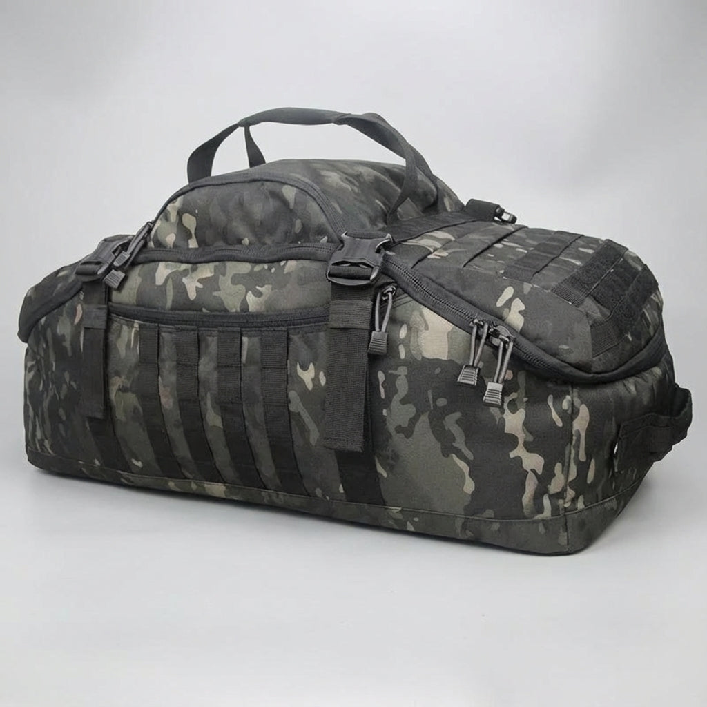 Unisex Travel Bag with MOLLE Attachment – Flexible & Robust