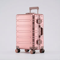Unisex Travel Suitcase with 360° Spinner Wheels