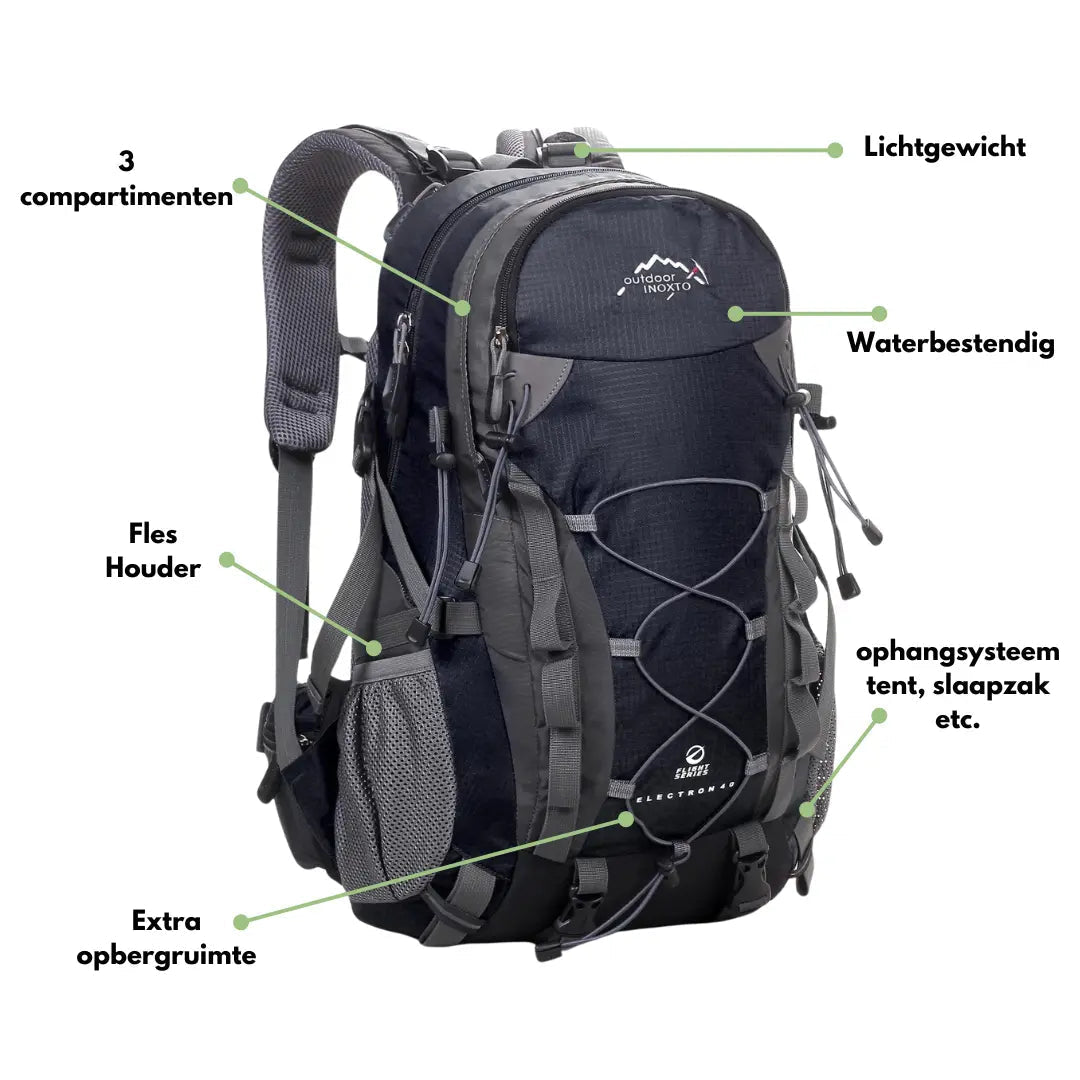 Unisex Versatile 40L Outdoor Backpack