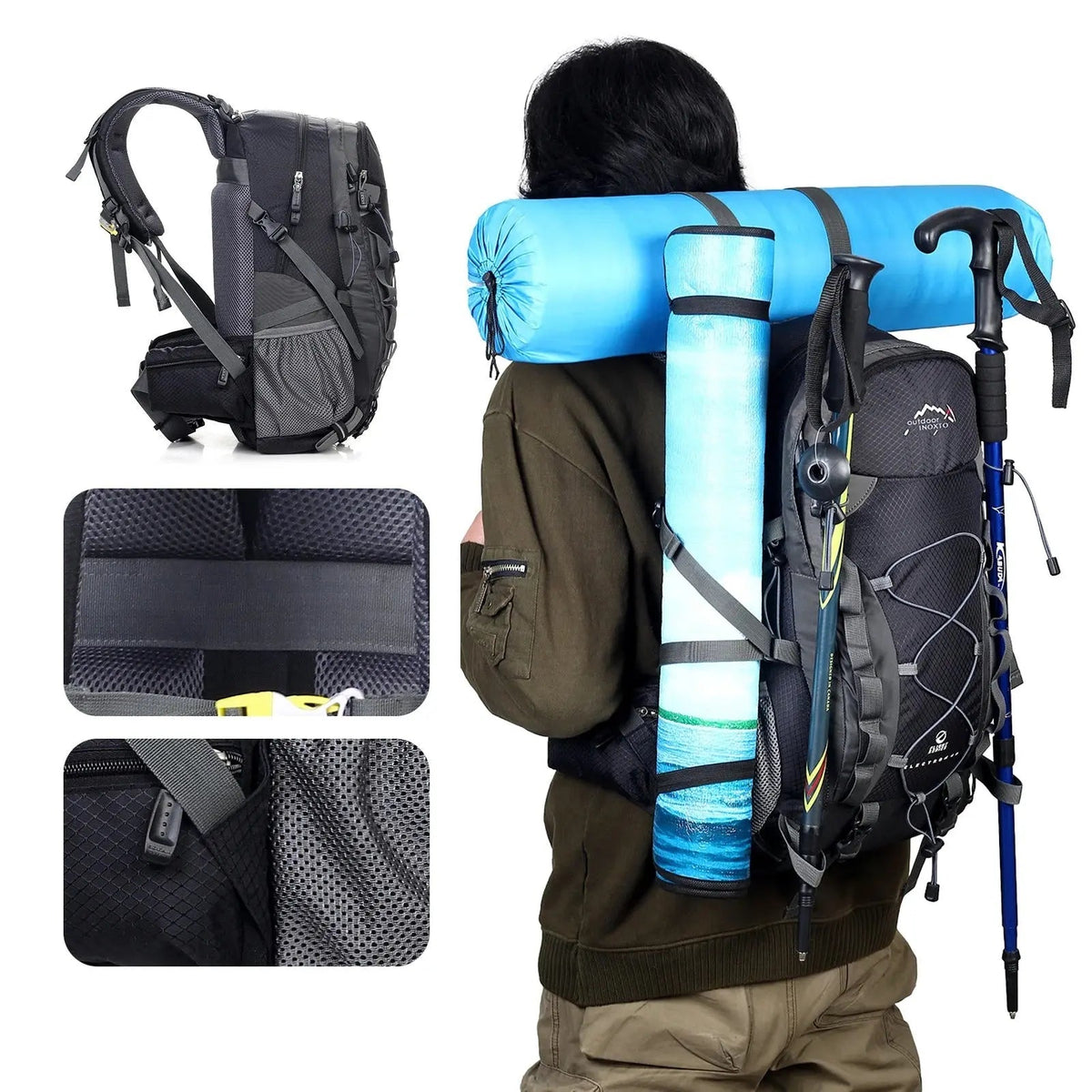 Unisex Versatile 40L Outdoor Backpack