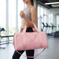Unisex Water-Resistant Duffle Bag - Ideal for Sports & Travel