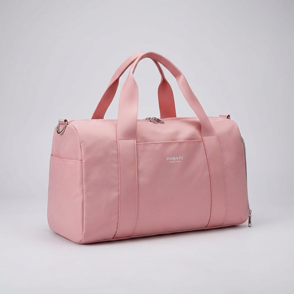 Unisex Water-Resistant Duffle Bag - Ideal for Sports & Travel