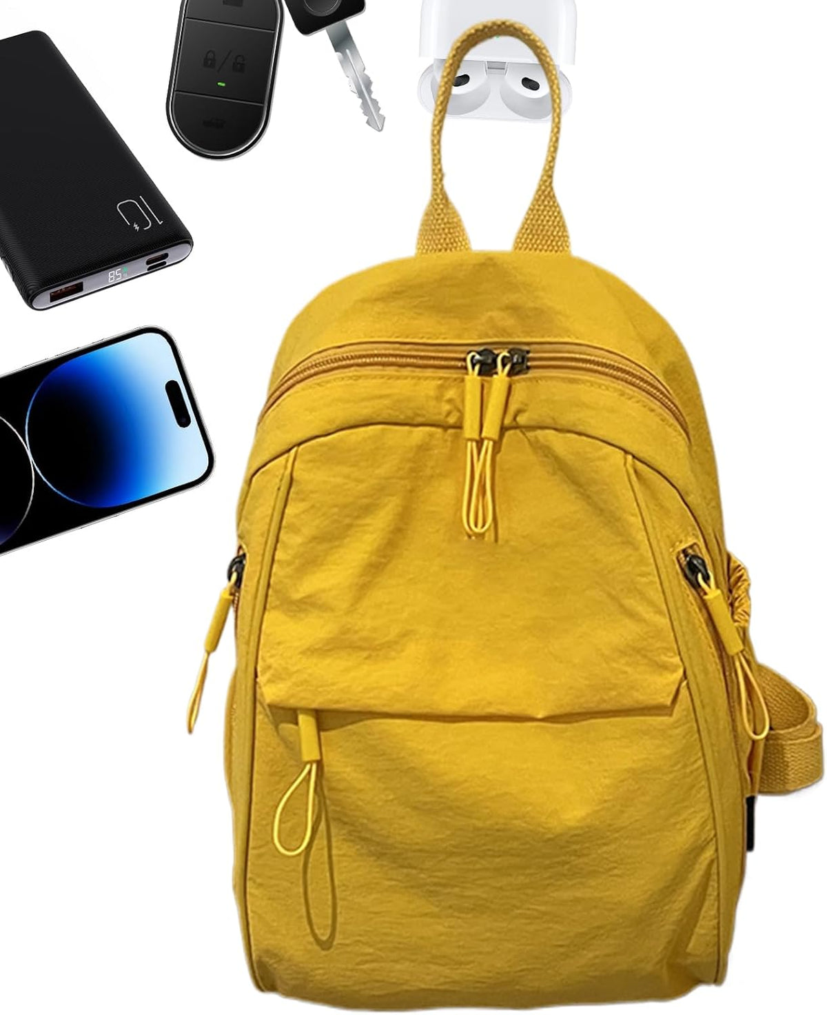 Unisex Waterproof Casual Backpack with Multiple Pockets