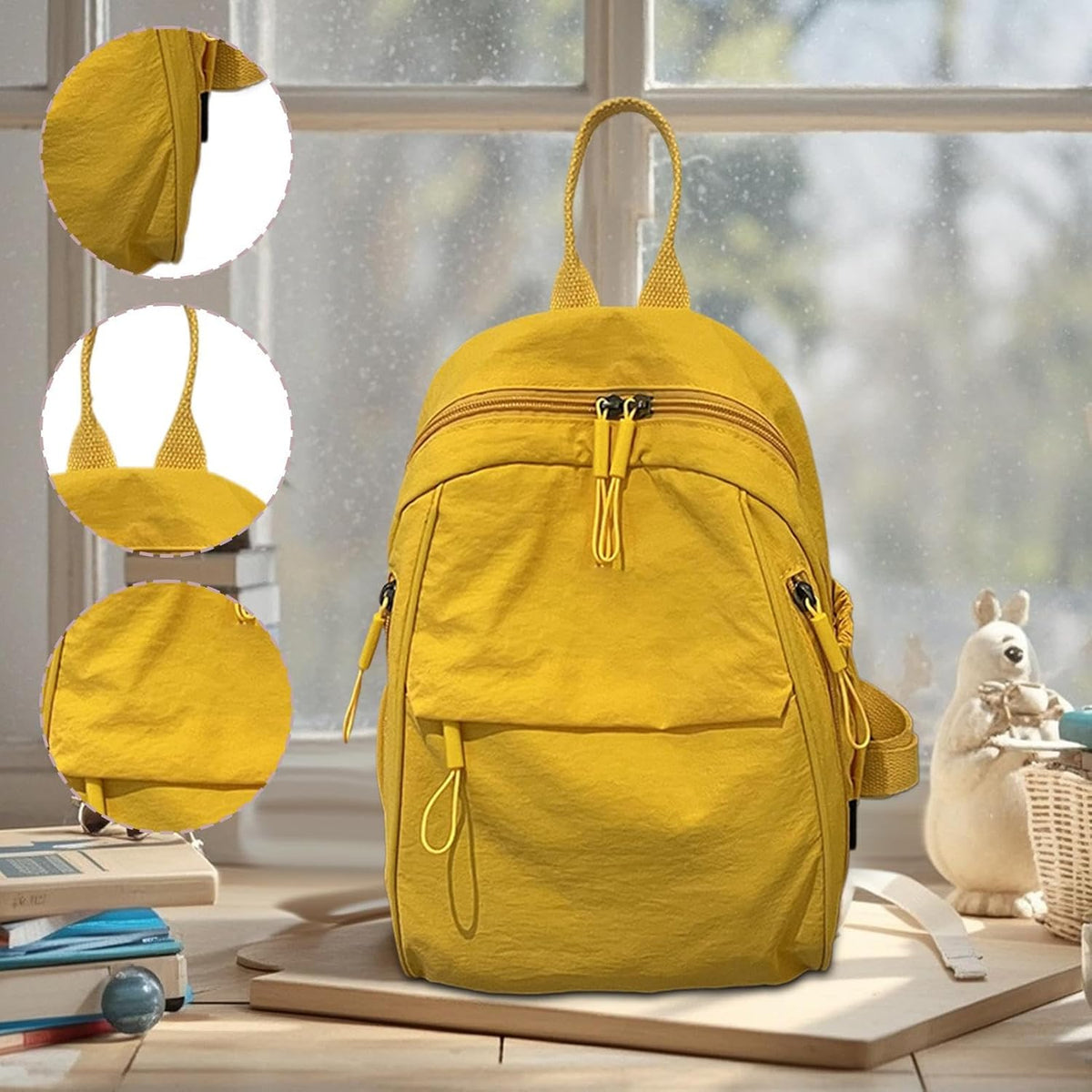 Unisex Waterproof Casual Backpack with Multiple Pockets