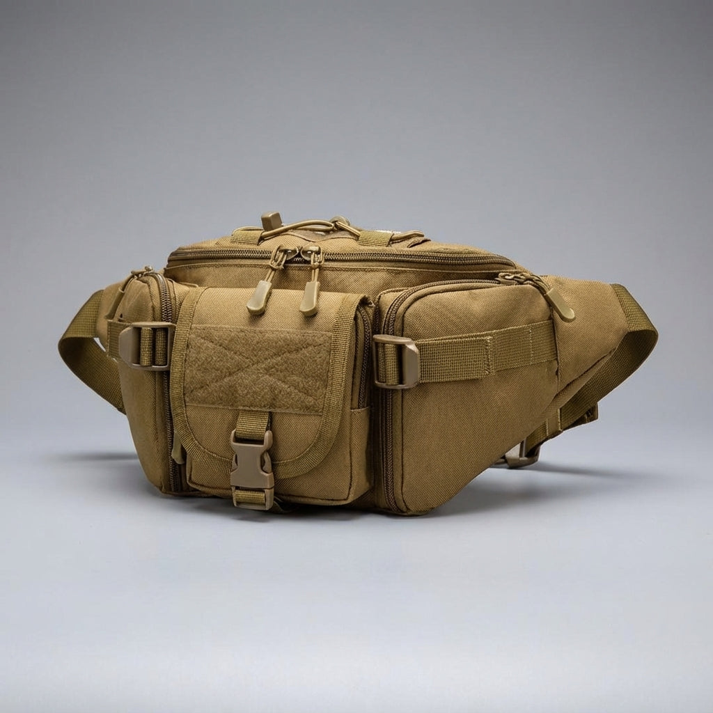 Unisex Waterproof Tactical Waist Bag - Secure and Organized