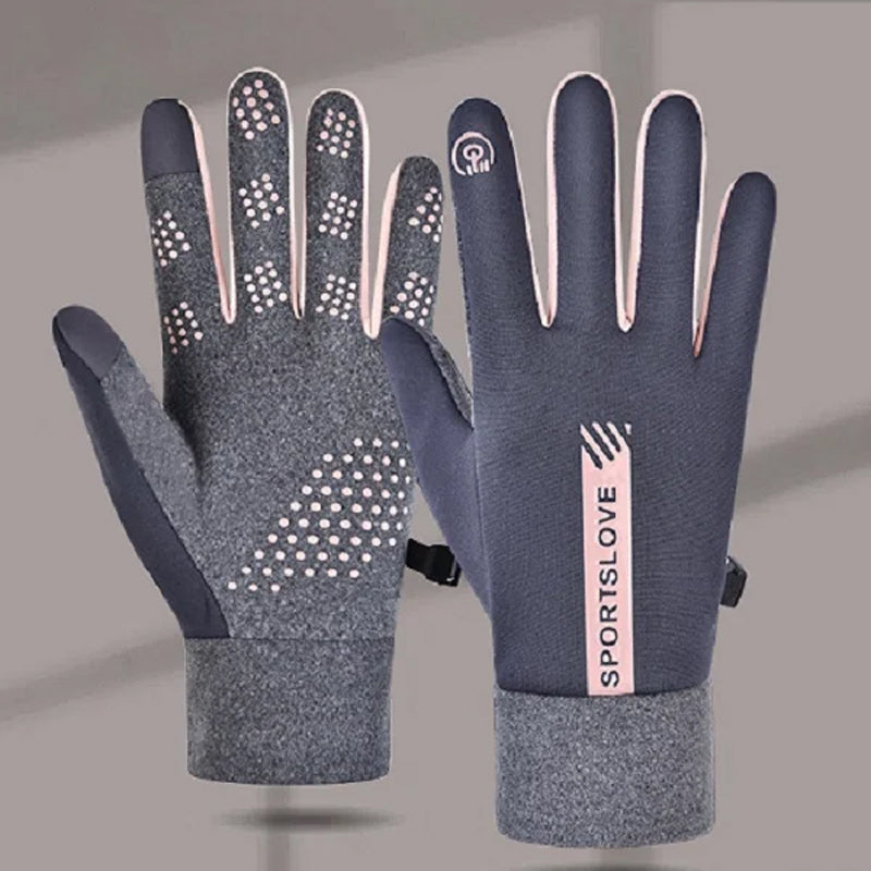 Unisex Waterproof Touchscreen Gloves with Non-Slip Grip