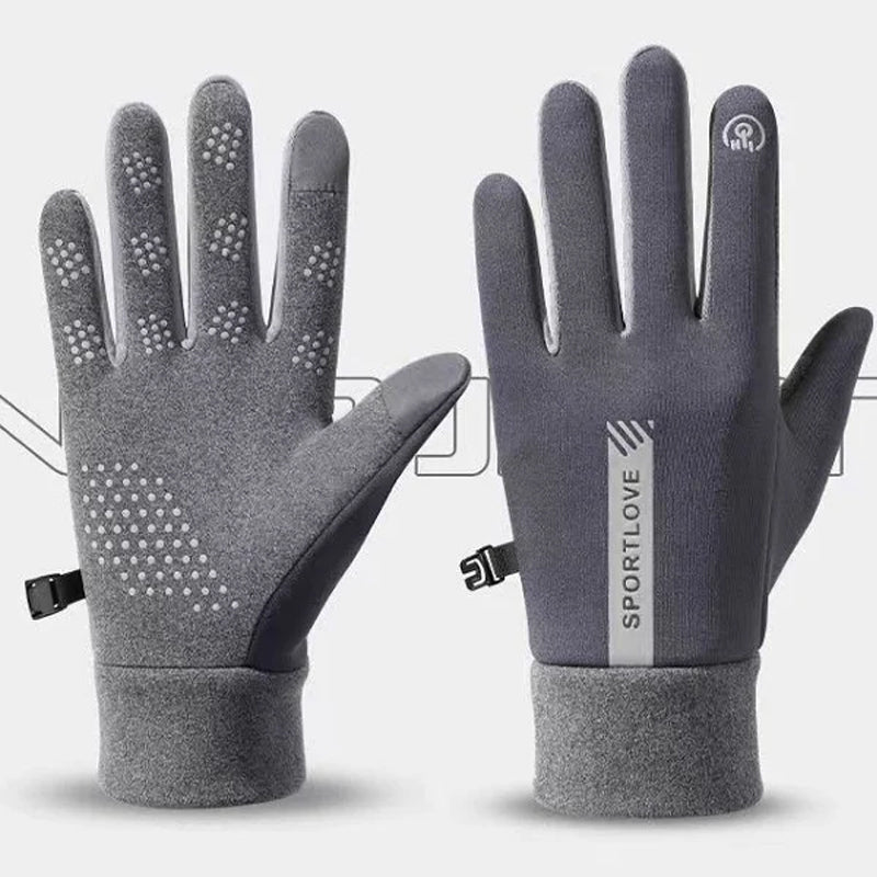 Unisex Waterproof Touchscreen Gloves with Non-Slip Grip