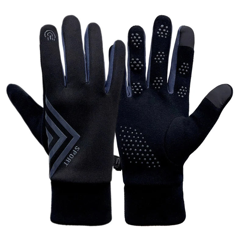 Unisex Waterproof Touchscreen Gloves with Non-Slip Grip