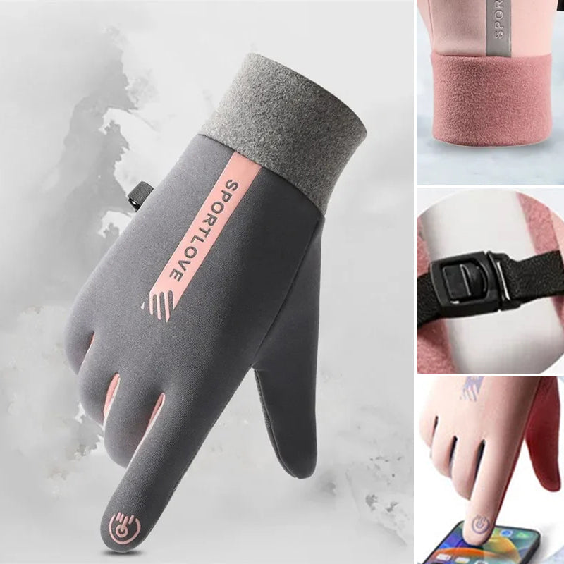 Unisex Waterproof Touchscreen Gloves with Non-Slip Grip