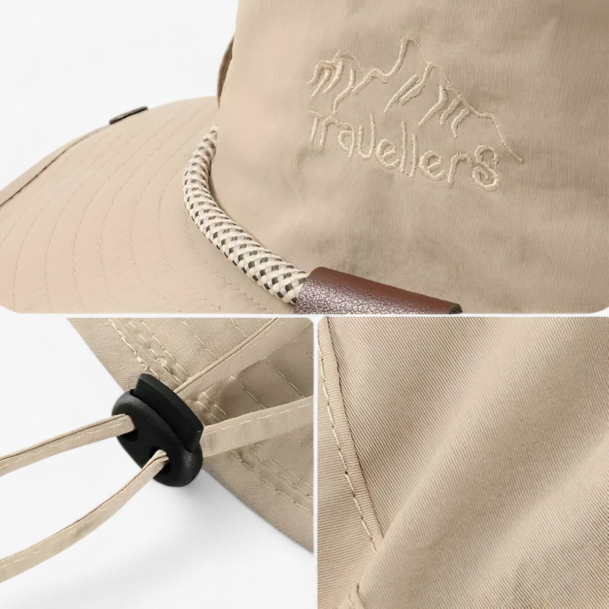 Unisex Waterproof UV-Protection Bucket Hat – Johnny