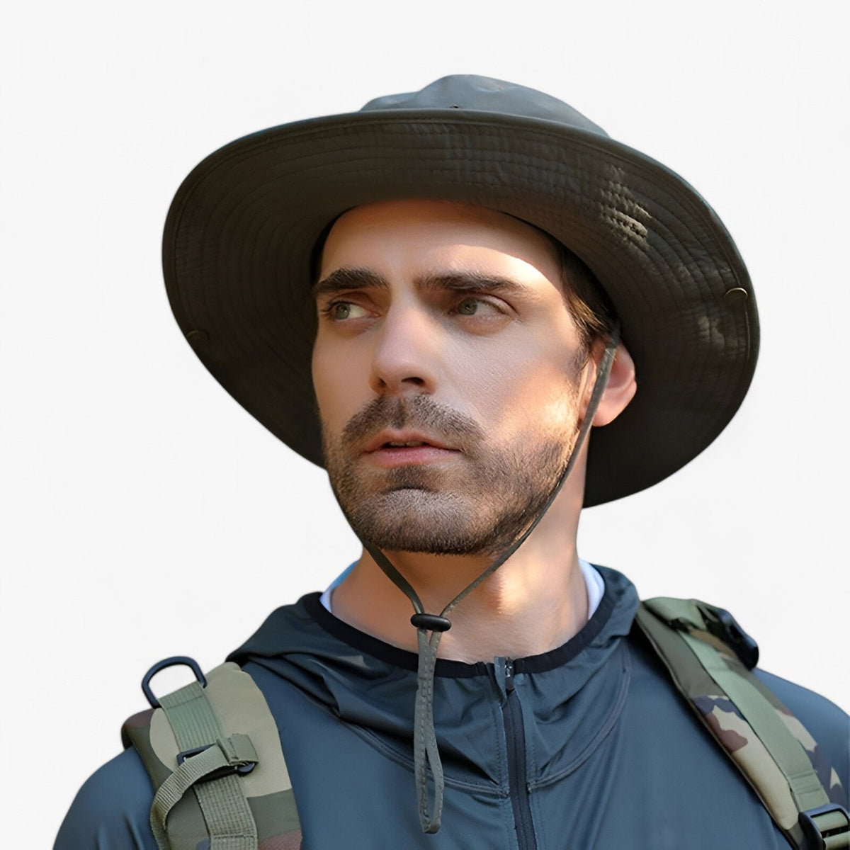 Unisex Waterproof UV-Protection Bucket Hat – Johnny
