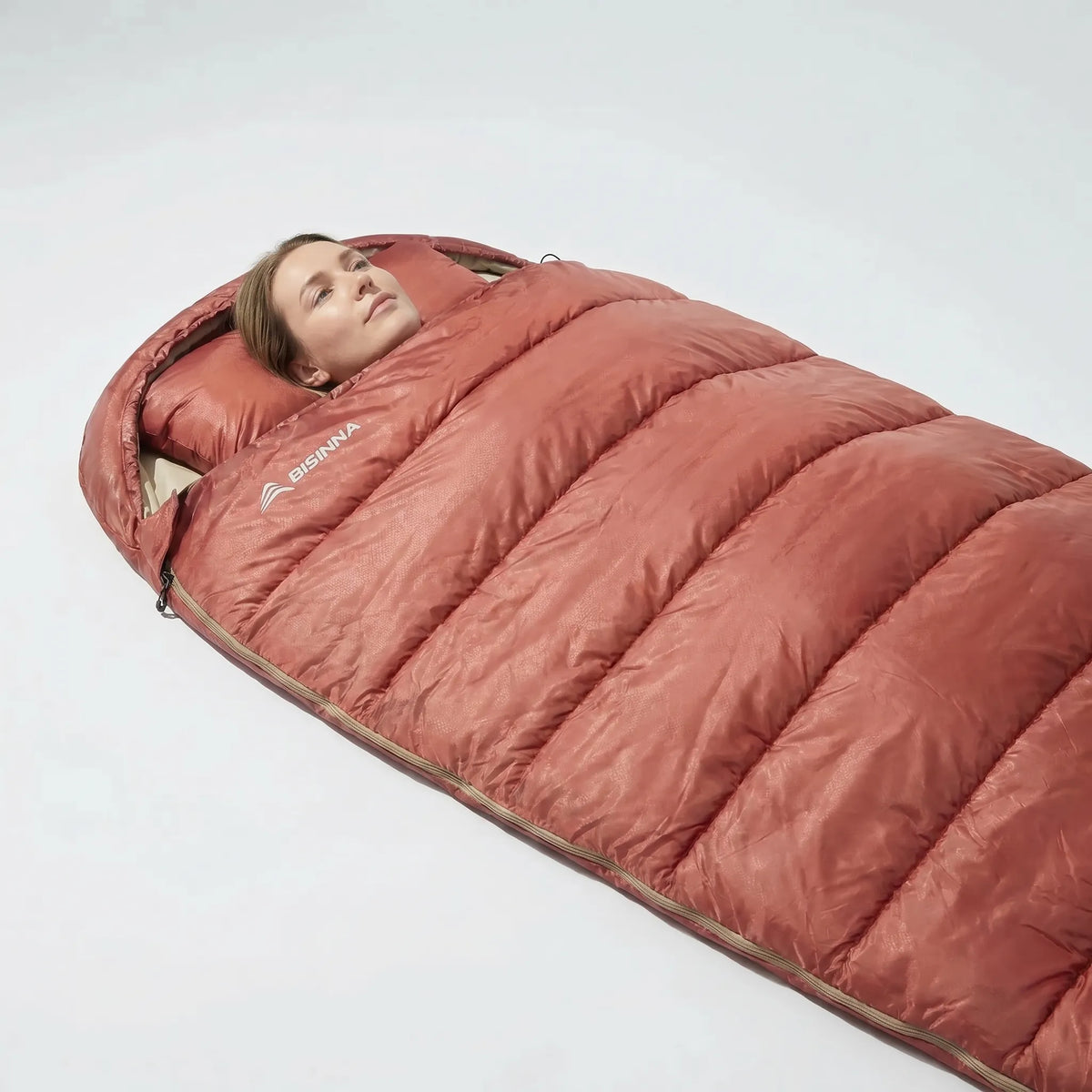 Unisex Wide 3-Season Camping Sleeping Bag for Adults