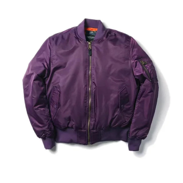 Unisex Zip-Up Bomber Jacket