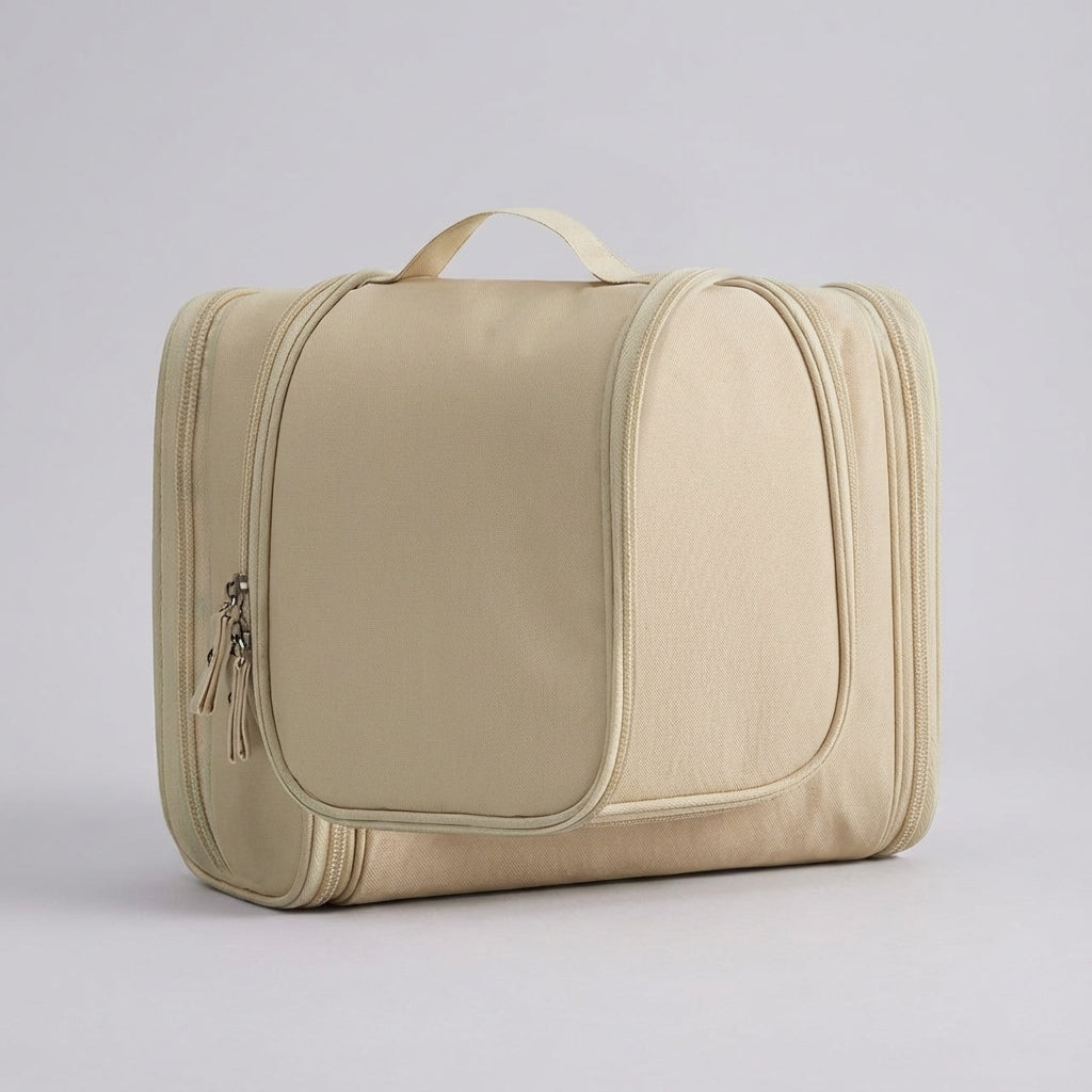 Universal Foldable Travel Toiletry Bag with Hook