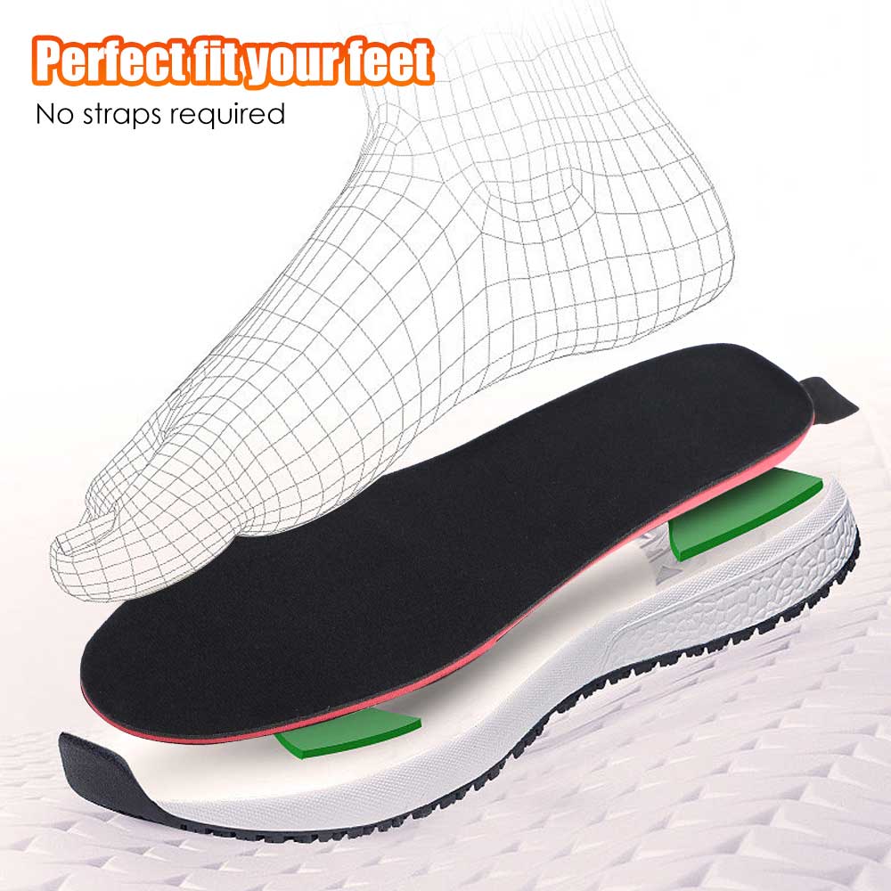 Universal Rechargeable Heated Insoles with Fast 30-Second Heating