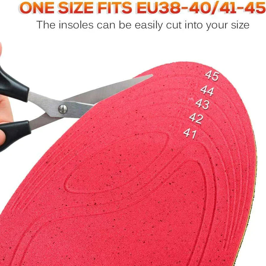 Universal Rechargeable Heated Insoles with Fast 30-Second Heating