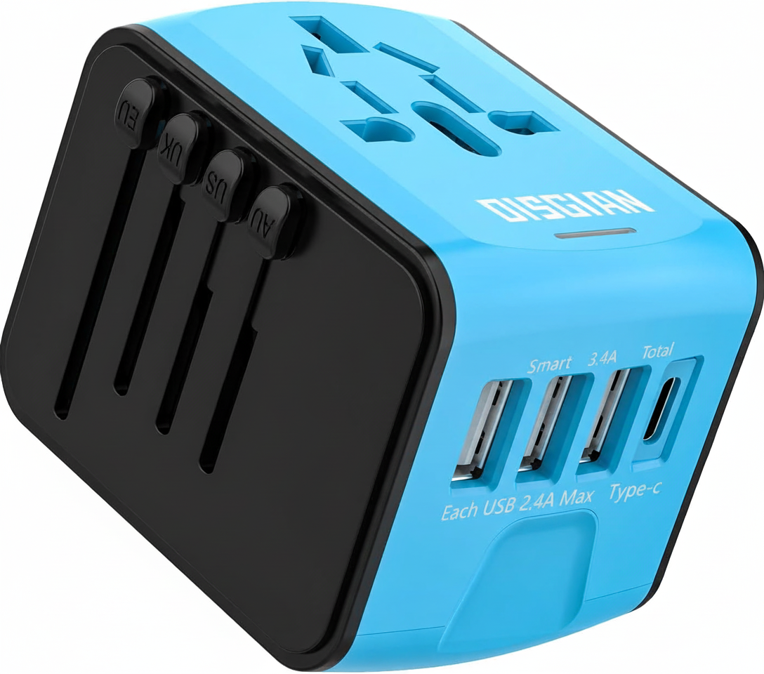 Universal Travel Adapter for Worldwide Use