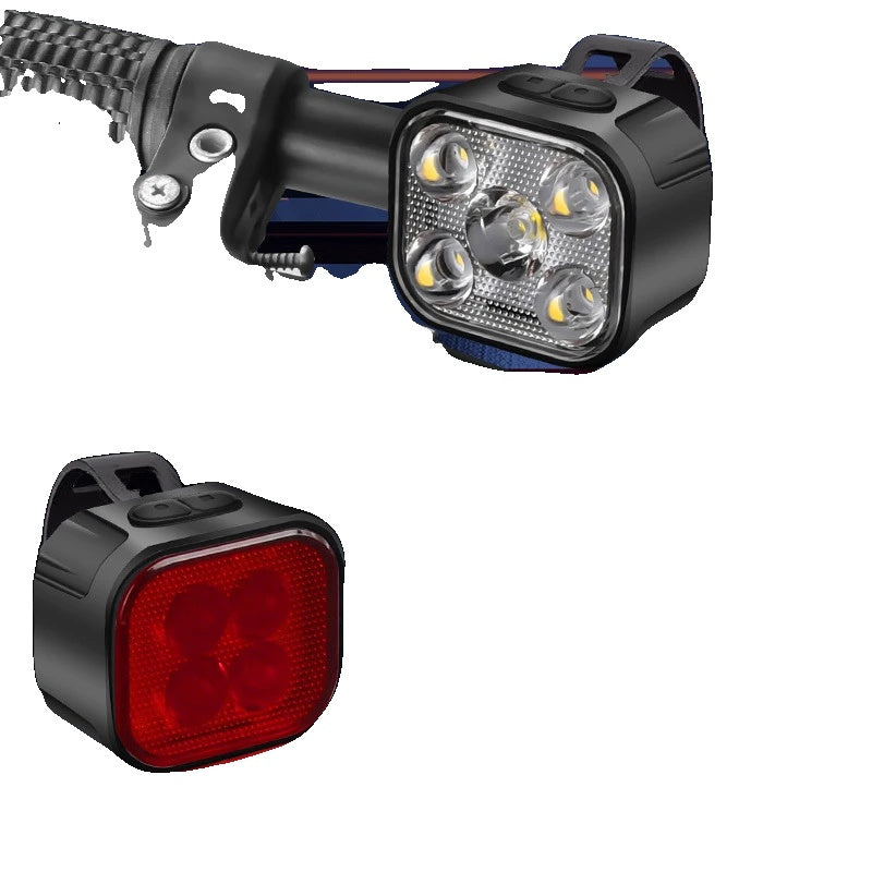 USB-C Rechargeable Bike Light - 350 Lumens Front Light - IPX65 Waterproof - 8 & 12 Modes