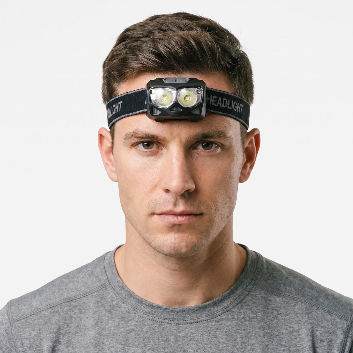 USB Rechargeable Running Head Torch