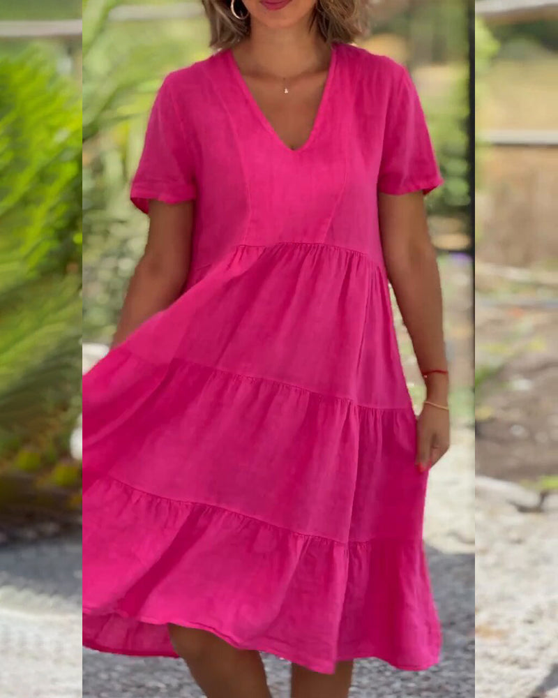 V-Neck Dress
