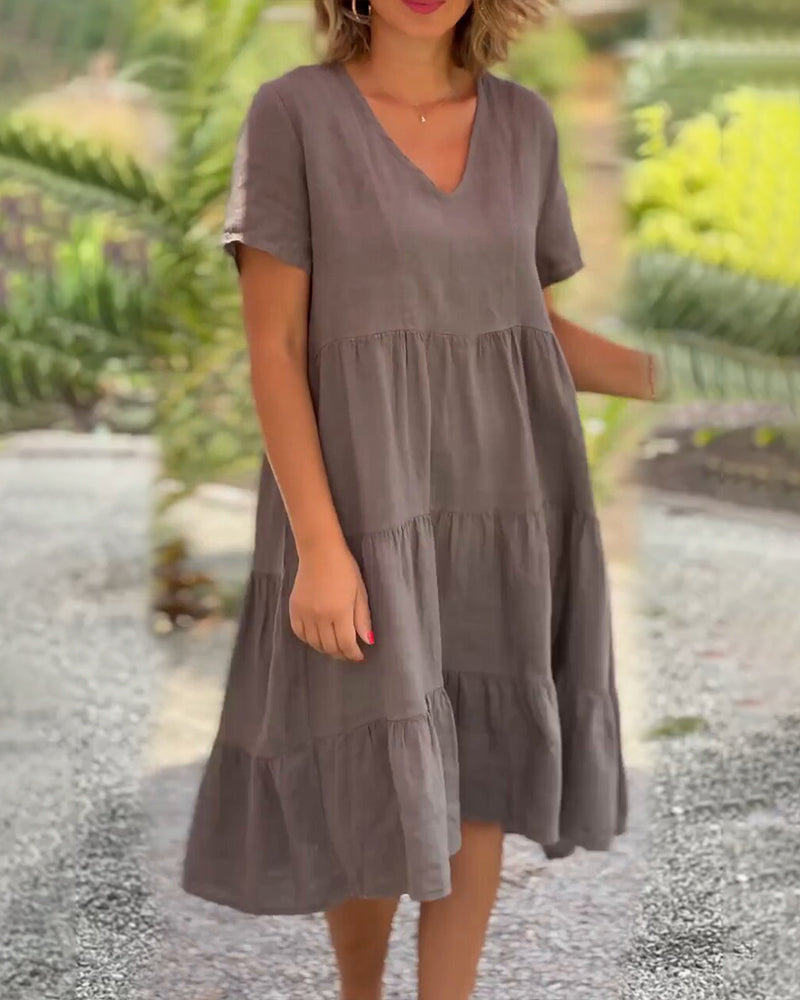 V-Neck Dress