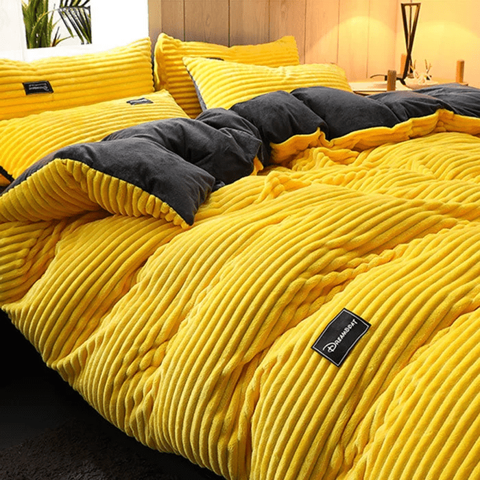 Velvet Winter Bedding Set