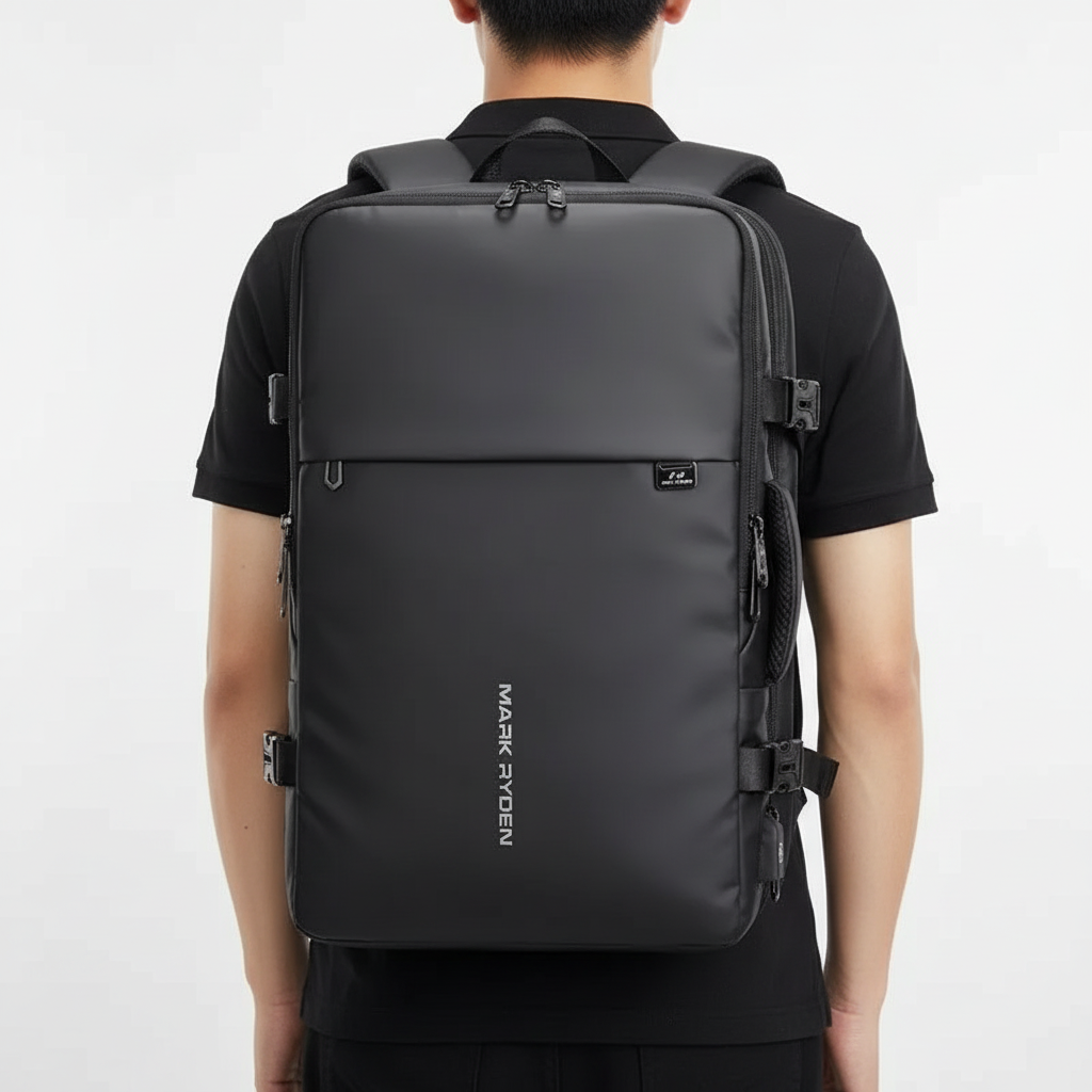 Versatile Expandable Travel Laptop Backpack