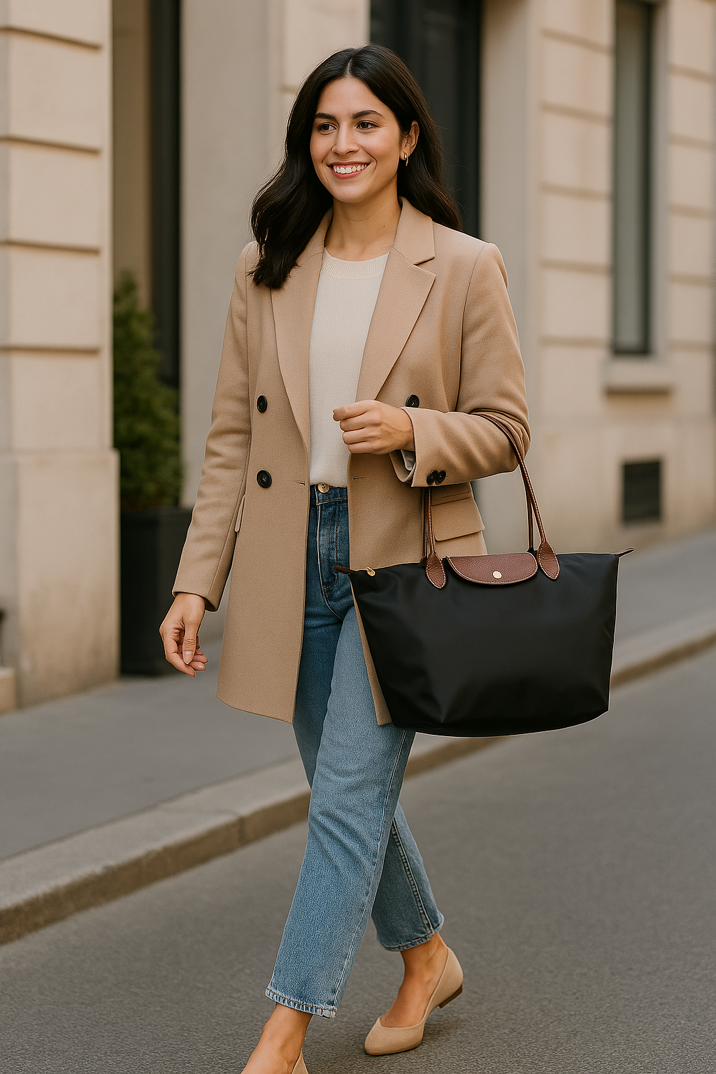 Versatile Handbag with Elegant Finish