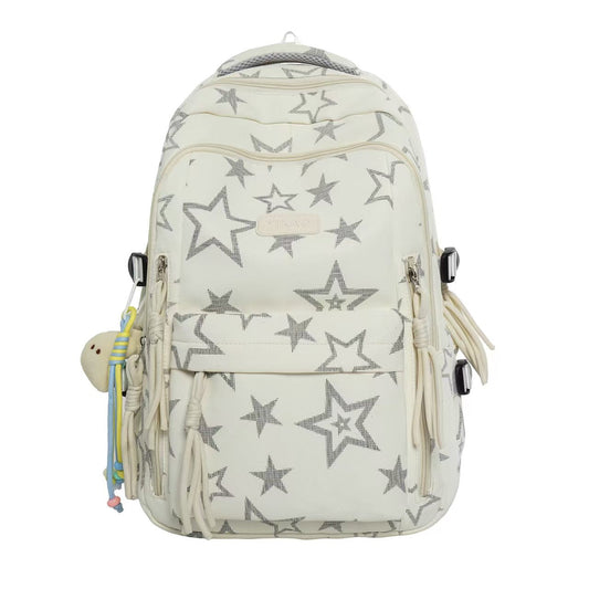 Versatile Star-Patterned Backpack