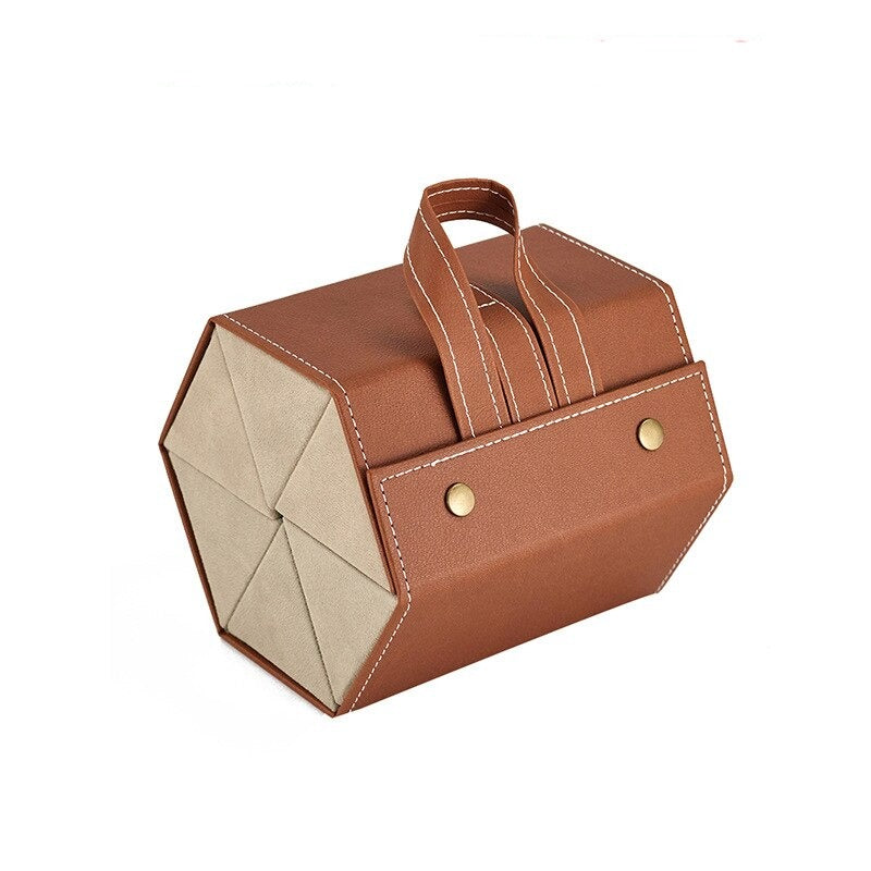 Vintage Foldable Glasses Travel Case