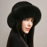 Voluminous Women's Hat with Visor - Cassandra