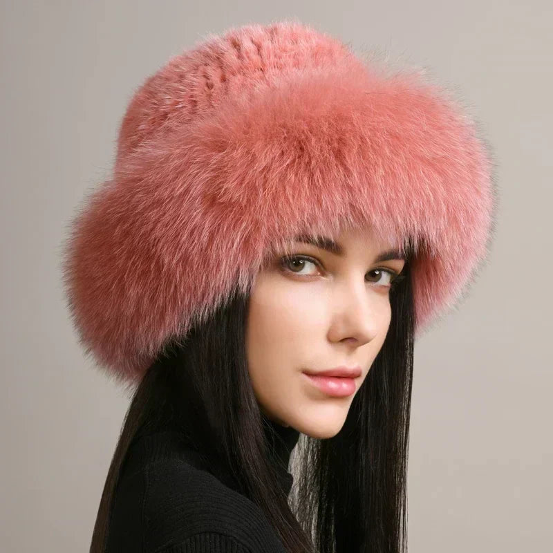 Voluminous Women's Hat with Visor - Cassandra